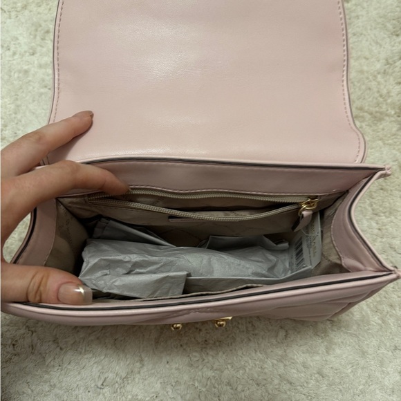 NWT Michael Kors Serena Blush Quilted Shoulder Bag - Picture 11 of 14